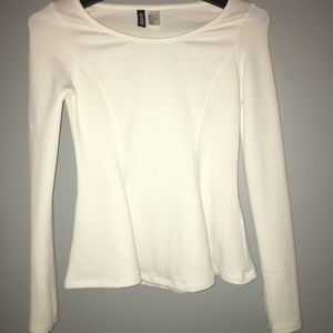 White long sleeve shirt